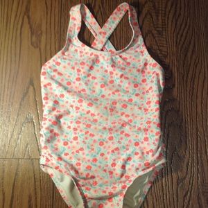 Girls 2T one-piece swimsuit.